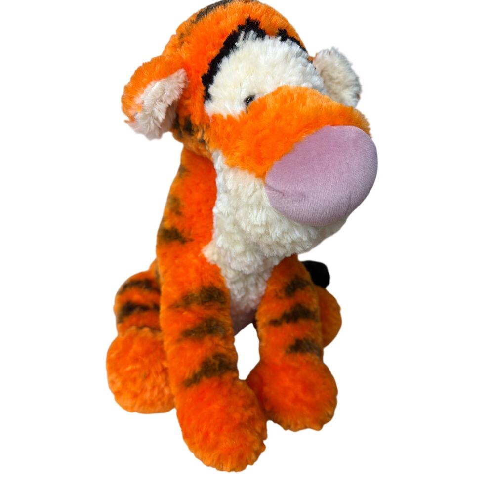Disney Parks Winnie the Pooh Tigger‎ Plush Stuffed Animal Orange Black 14in